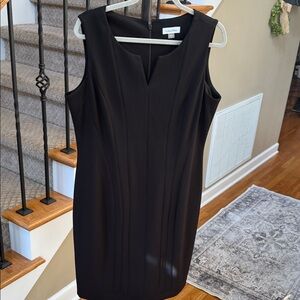 Calvin Klein Black Midi Dress